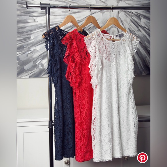 New w/ tags Vero Moda white lace dress - Picture 2 of 4